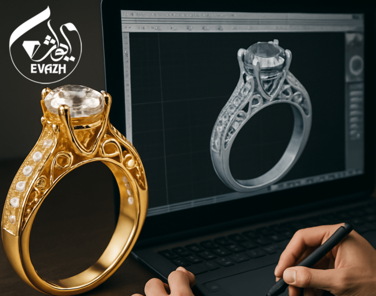 چطور فایل STL طلا و جواهرات تولید کنیم؟ (راهنمای جامع برای طراحان و طلاسازان)